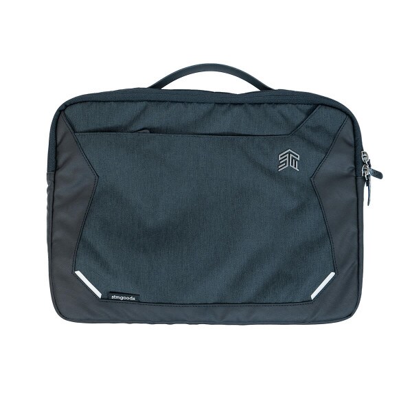 navy gray messenger laptop bag